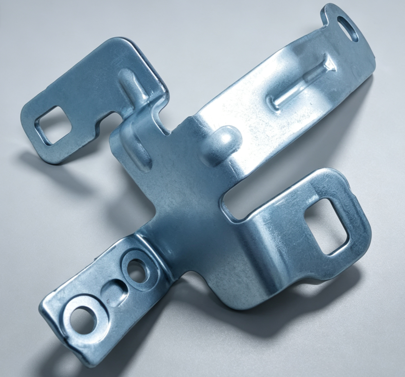 Multifunctional formed metal support frame with mounting features